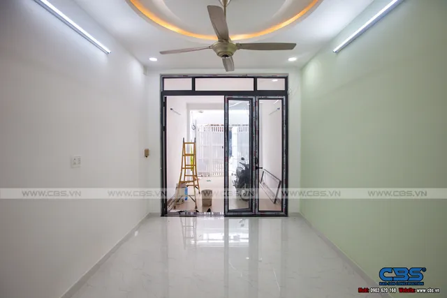 Xây dựng mới công trình nhà anh Quang – Văn Chung, Q. Tân Bình — hoàn thành