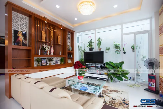 Xây dựng mới biệt thự gia đình chú Định, Đồng Nai — hoàn thành