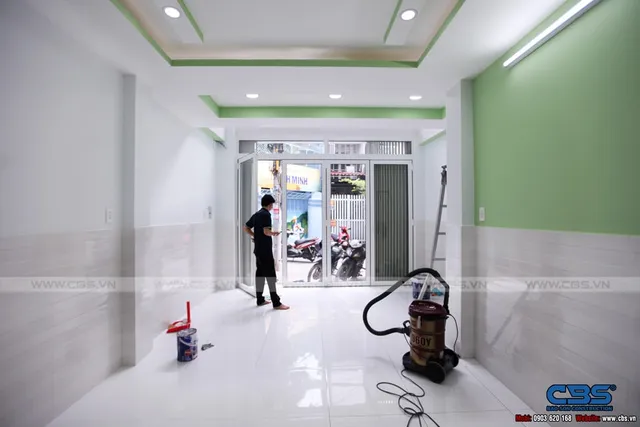 Xây dựng mới nhà chú Tài, Quận 3 — hoàn thành