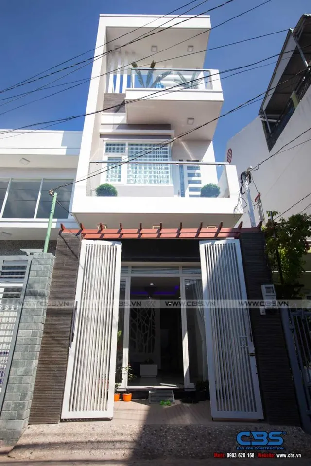 Xây dựng mới nhà chị Hương – Biên Hòa
