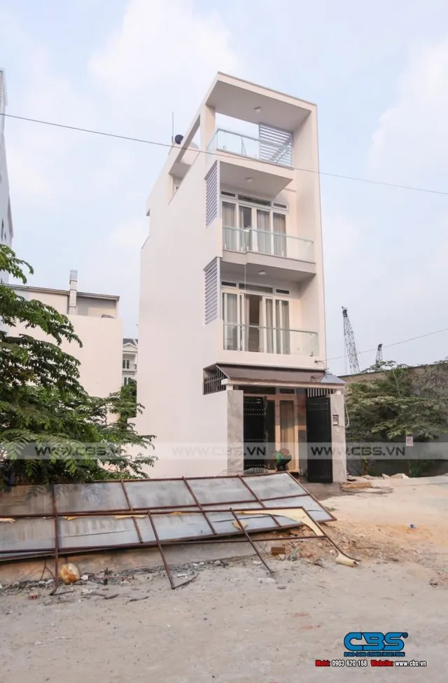 Xây dựng mới nhà chị Đào, Quận Gò Vấp — hoàn thành
