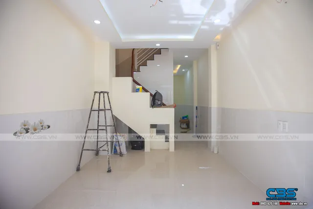 Xây dựng mới nhà anh Quang, Quận 10 — hoàn thành