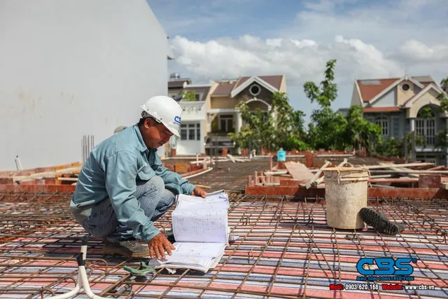 Xây dựng mới nhà anh Phước – Chị Thảo, Quận 7 — thi công
