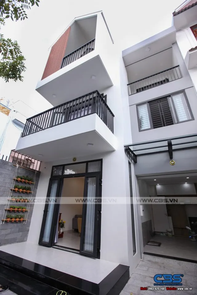 Xây dựng mới nhà anh Phước – Chị Thảo, Quận 7 — hoàn thành