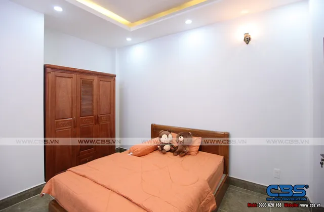 Thi công xây dựng mới nhà anh Hải, Quận 6 — hoàn thành