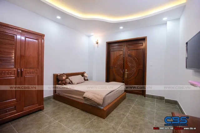 Thi công xây dựng mới nhà anh Hải, Quận 6 — hoàn thành
