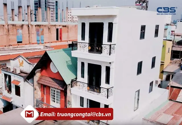Nhà phố 5m x 13m hai mặt tiền trên phố Nguyễn Văn Linh, Quận 7