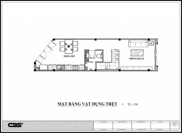 Nhà phố 5m x 13m hai mặt tiền trên phố Nguyễn Văn Linh, Quận 7 — hoàn thành