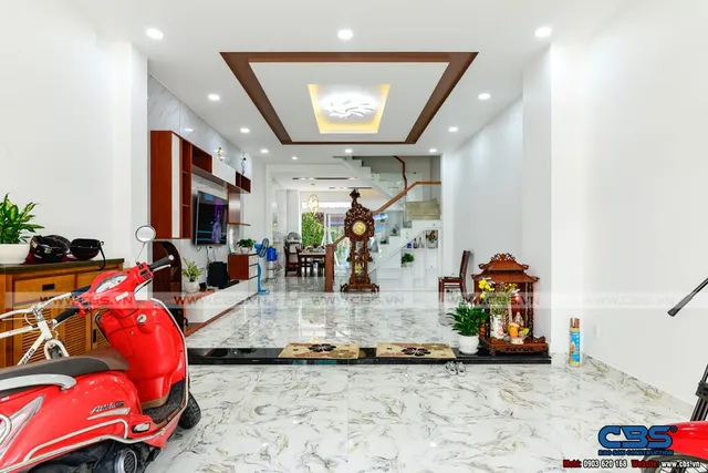 Xây dựng mới nhà anh Tuyến, Quận Tân Phú — hoàn thành