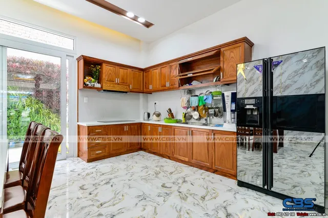 Xây dựng mới nhà anh Tuyến, Quận Tân Phú — hoàn thành